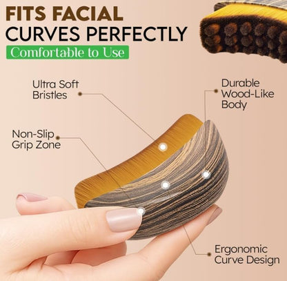 Lymphatic Contour Face Brush(Free Travel Case)