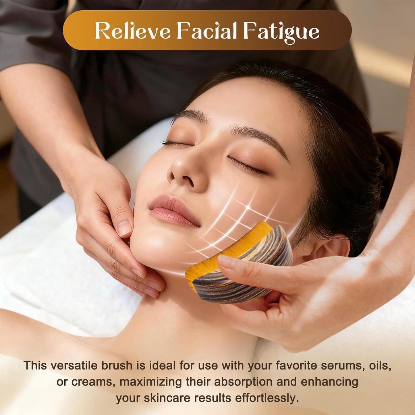 Lymphatic Contour Face Brush(Free Travel Case)