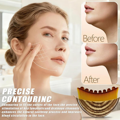 Lymphatic Contour Face Brush(Free Travel Case)